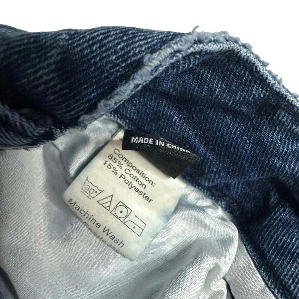 Dazy High Waisted Wide Leg Jeans Size Small - Picture 4 of 9